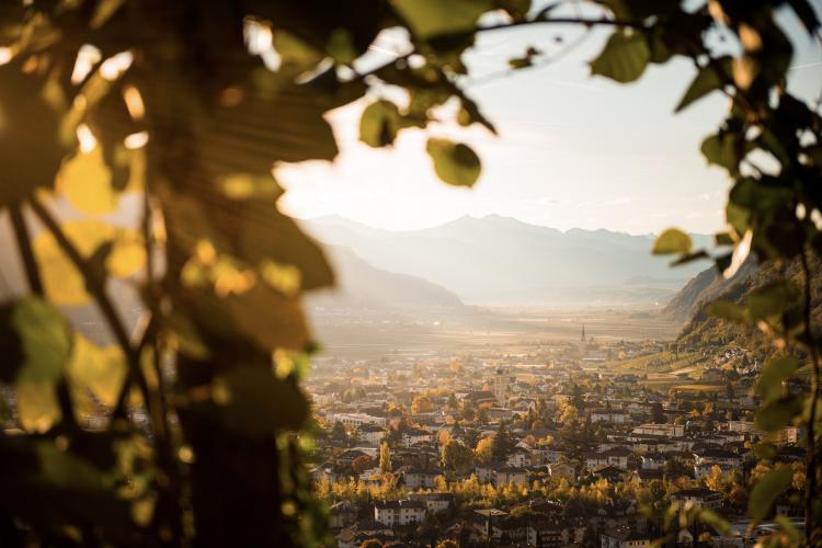 Blick über Lana