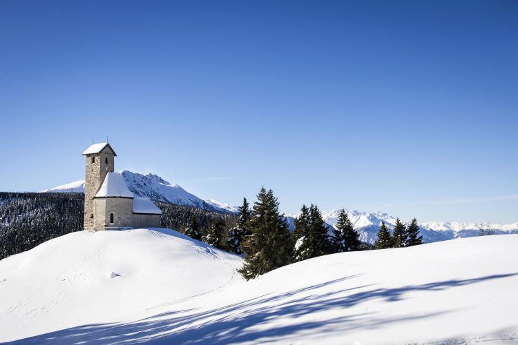 St. Vigilius Kirche auf dem Vigiljoch