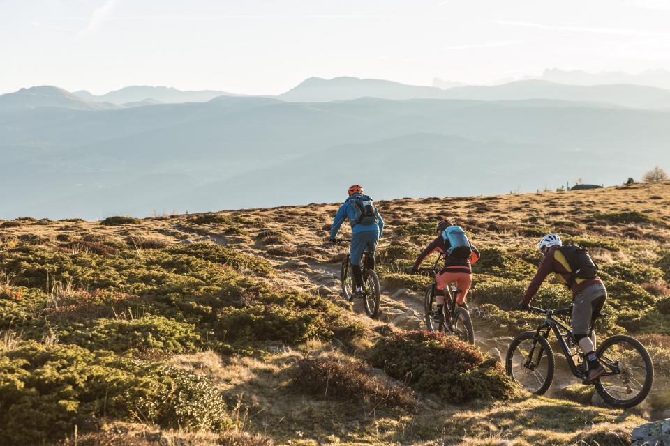 Radfahren bei Tisens