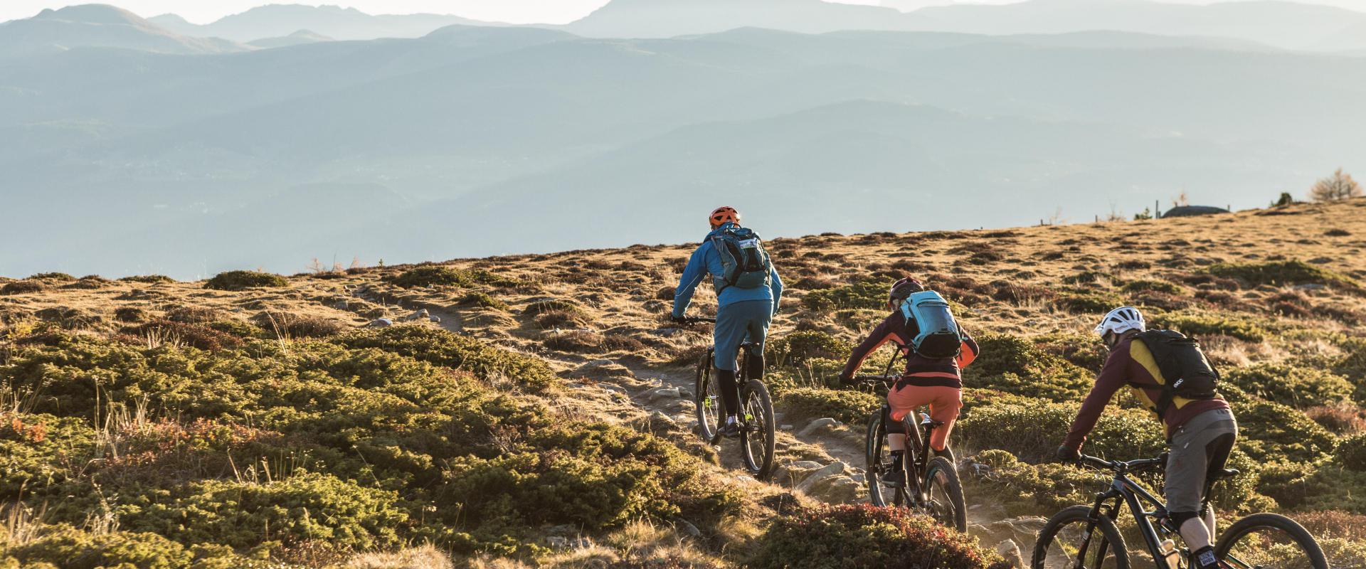 Mountainbiken im Meraner Land